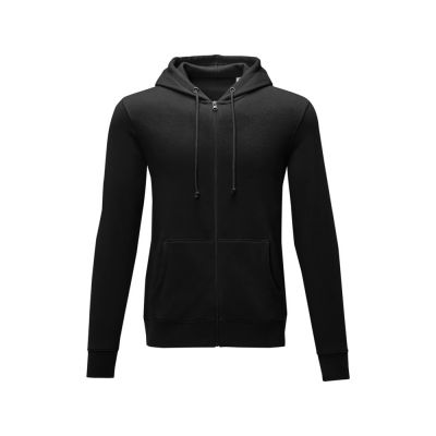 Мужская толстовка на молнии Theron, черный-1