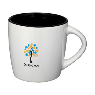 Керамическая чашка Aztec, белый/черный-5