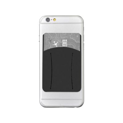 Картхолдер для телефона с держателем Trighold, черный-1