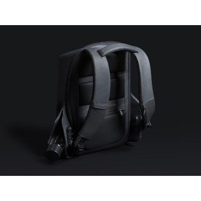 Водостойкий антикражный рюкзак Hipack для ноутбука 15.6, черный-9