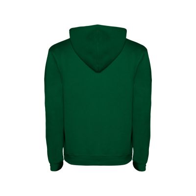 Толстовка с капюшоном Urban мужская, бутылочный/серый меланж-1