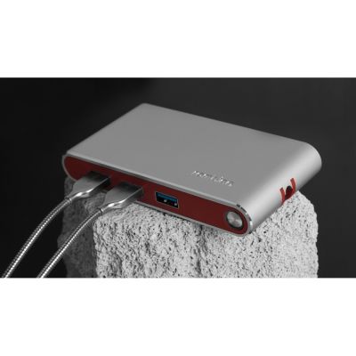 Хаб USB Rombica Type-C Hermes Red-5