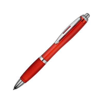 Ручка пластиковая шариковая Nash, красный, синие чернила-0