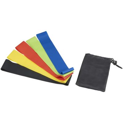 Набор спортивных резинок Crane, черный-0