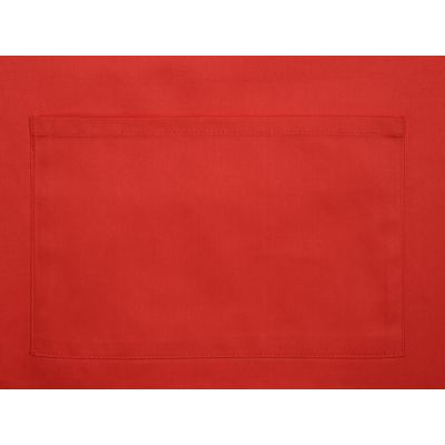 Хлопковый фартук 180gsm, красный-1
