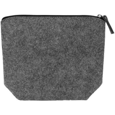 Органайзер для электроники и проводов Felt из RPET-фетра, серый-4