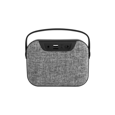 Портативная колонка Rombica Mysound Mia с логотипом, серый-3