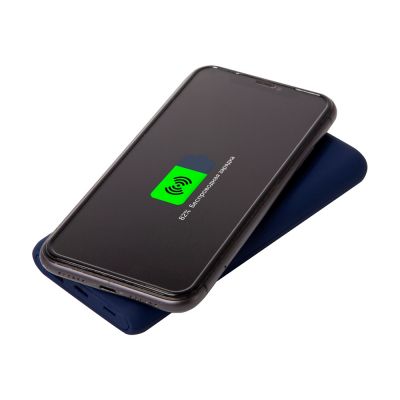 Внешний беспроводной аккумулятор c QC/PD Reload, 10000 mAh, темно-синий-2