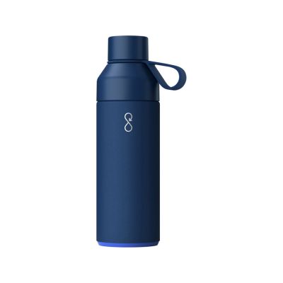 Бутылка для воды Ocean Bottle объемом 500 мл с вакуумной изоляцией, синий-0
