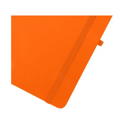 Блокнот Spectrum Plus формата A5 в твердой обложке - Оранжевый-4