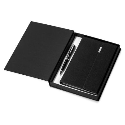 Подарочный набор Tactical Dark: блокнот А5, ручка шариковая (P)-0