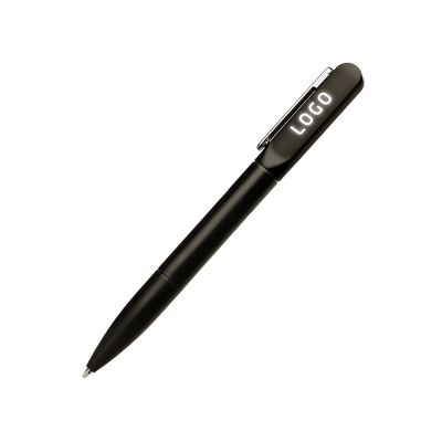 Подарочный набор металлическая ручка и блокнот А5 Twilight  со светящимся логотипом и пауэрбэнком-12