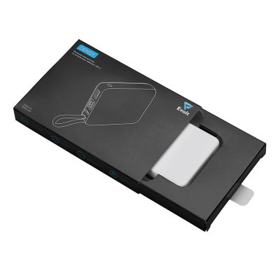 Внешний аккумулятор со встроенным кабелем USB-C Дэнси, 5000 мАч, белый-4