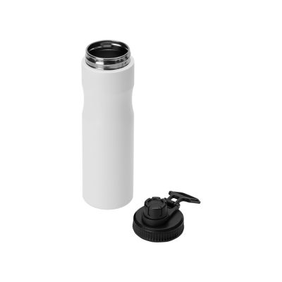 Бутылка для воды Supply Waterline, нерж сталь, 850 мл, белый/черный-3
