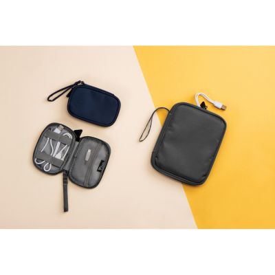 Органайзер для проводов Keep Organized S, темно-синий (140*100*25)-3