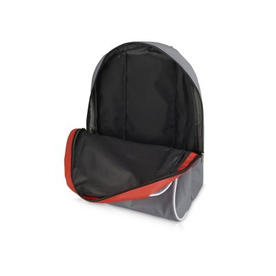 Рюкзак Джек, серый/красный-6