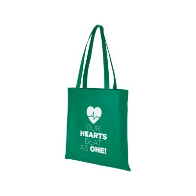 Сумка Zeus нетканая, зеленый-3