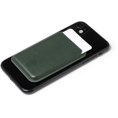 Магнитный картхолдер Cairo, темно-зеленый-6