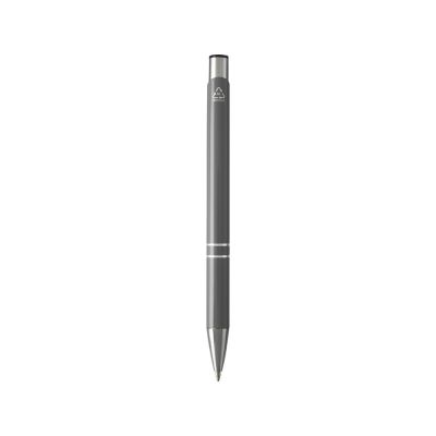 Шариковая ручка Moneta из переработанного алюминия - Серый-1