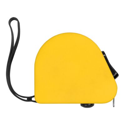 Рулетка 3м Meter, софт-тач, желтый-2