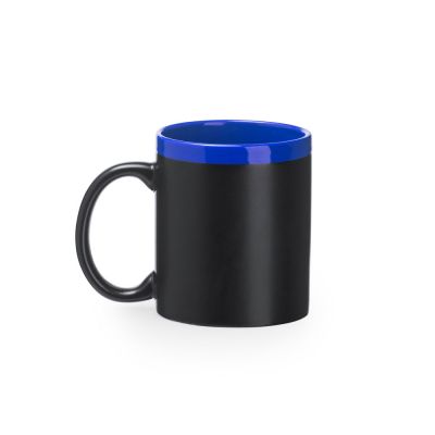 Кружка PALTA, 350 мл, черный/королевский синий-3