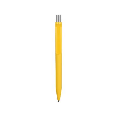 Ручка шариковая UMA ON TOP SI GUM soft-touch, желтый-1
