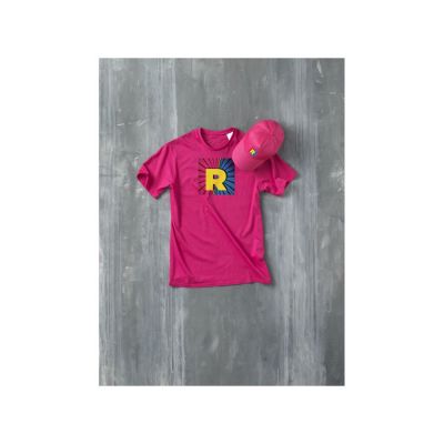 Мужская футболка Heros с коротким рукавом, розовый-4