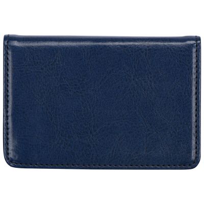 Визитница Намибия, синий/серебристый-5