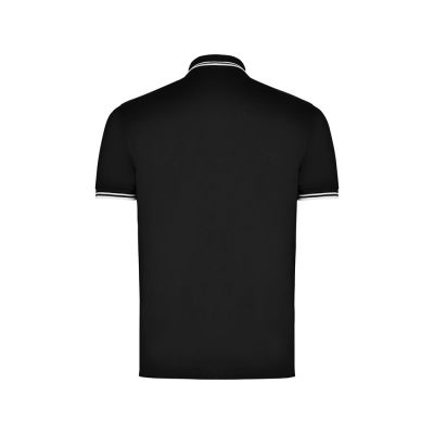 Рубашка поло Montreal мужская, черный/белый-1