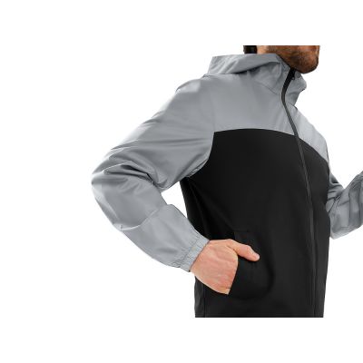 Ветровка светоотражающая Рефлектор гибрид, светоотражающий/черный-7