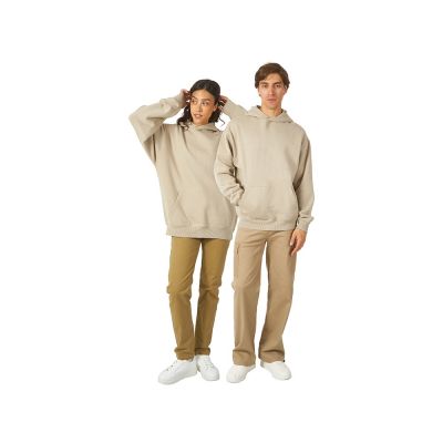 Толстовка с капюшоном оверсайз Berlin унисекс, оливковый-5