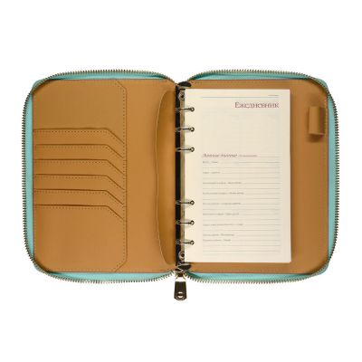 ЕЖЕДНЕВНИК недатированный А5- RIVIERA. ZEFIR (МЯТНЫЙ ЗЕФИР)-3