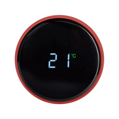 Вакуумный термос Module X с индикатором температуры, 500 мл, тубус, красный-5