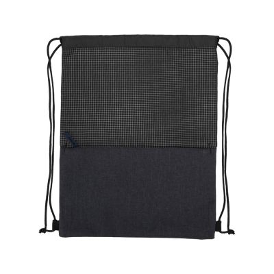 Рюкзак-мешок Reflex со светоотражающим эффектом, синий-5