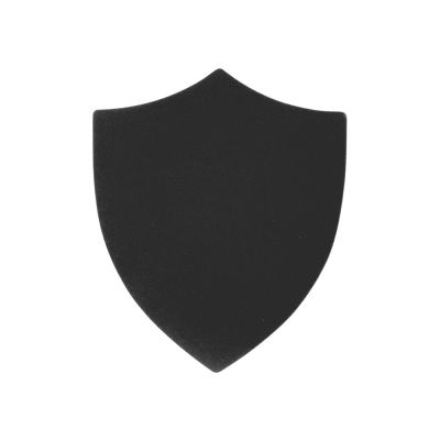 ПАТЧ ЩИТ nubuk (чёрный) 6,6 х 5,5 см-0