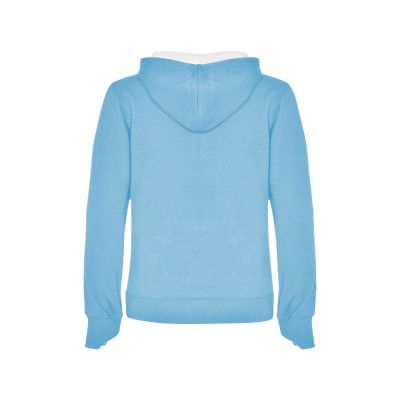 Толстовка с капюшоном Urban женская, небесно-голубой/белый-1