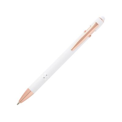 Nanna шариковая ручка с отделкой из розового золота - Белый (синие чернила)-0