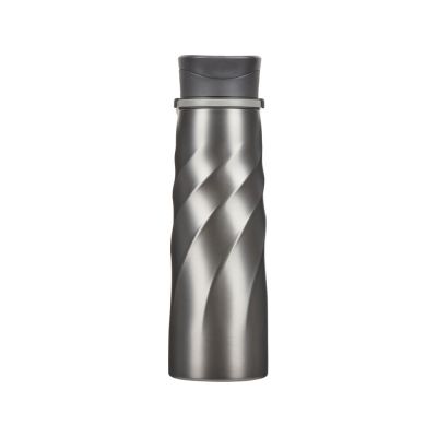 Бутылка для воды Athletica, 1000 мл, нержавеющая сталь, серый-3
