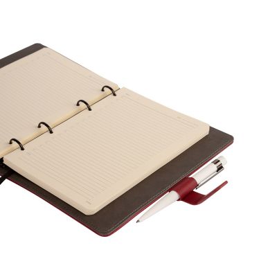 Ежедневник недатированный В5 Toscana, бордовый-3