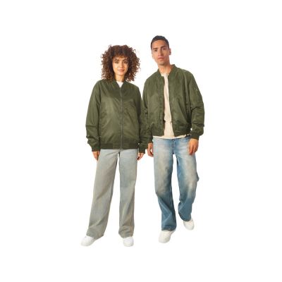 Куртка бомбер Antwerpen унисекс, хаки-6