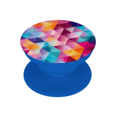 Держатель для телефона Pop Stand, синий-0