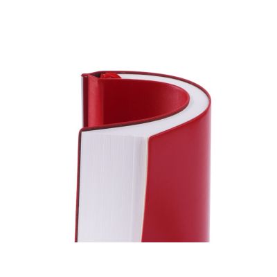 Блокнот А5 Scribe, гибкая обложка, 96 листов 80 гр/м2, красный-6