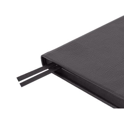 Ежедневник недатированный А5 Megapolis Nappa, черный-5