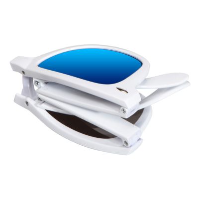 Складные очки с зеркальными линзами Ibiza, белый-5