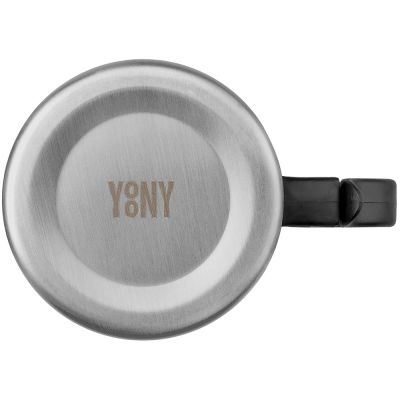 Стальная кружка с двойными стенками Climber Max, 450 мл, черный-5