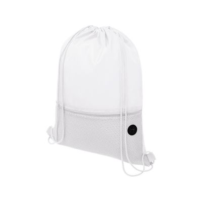Сетчатый рюкзак со шнурком Oriole, белый-0