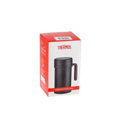 Термос из нерж. стали с ситом тм THERMOS TCMF-501, черный-6