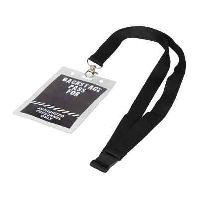 Держатель для бейджа Lorenzo, прозрачный-3