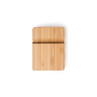 Подставка из бамбука ANTIX для мобильных устройств, планшетов или смартфонов, бежевый-5