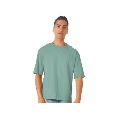 Футболка оверсайз Liyon унисекс, пыльно-бирюзовый-1